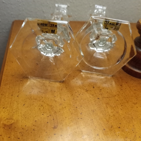 Vitrometan Crystal Candle Holders - Picture 4 of 13